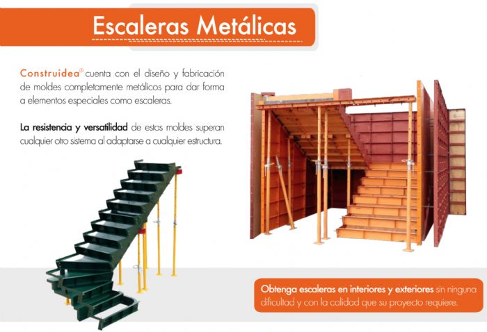 Escaleras Metálicas - Construidea®